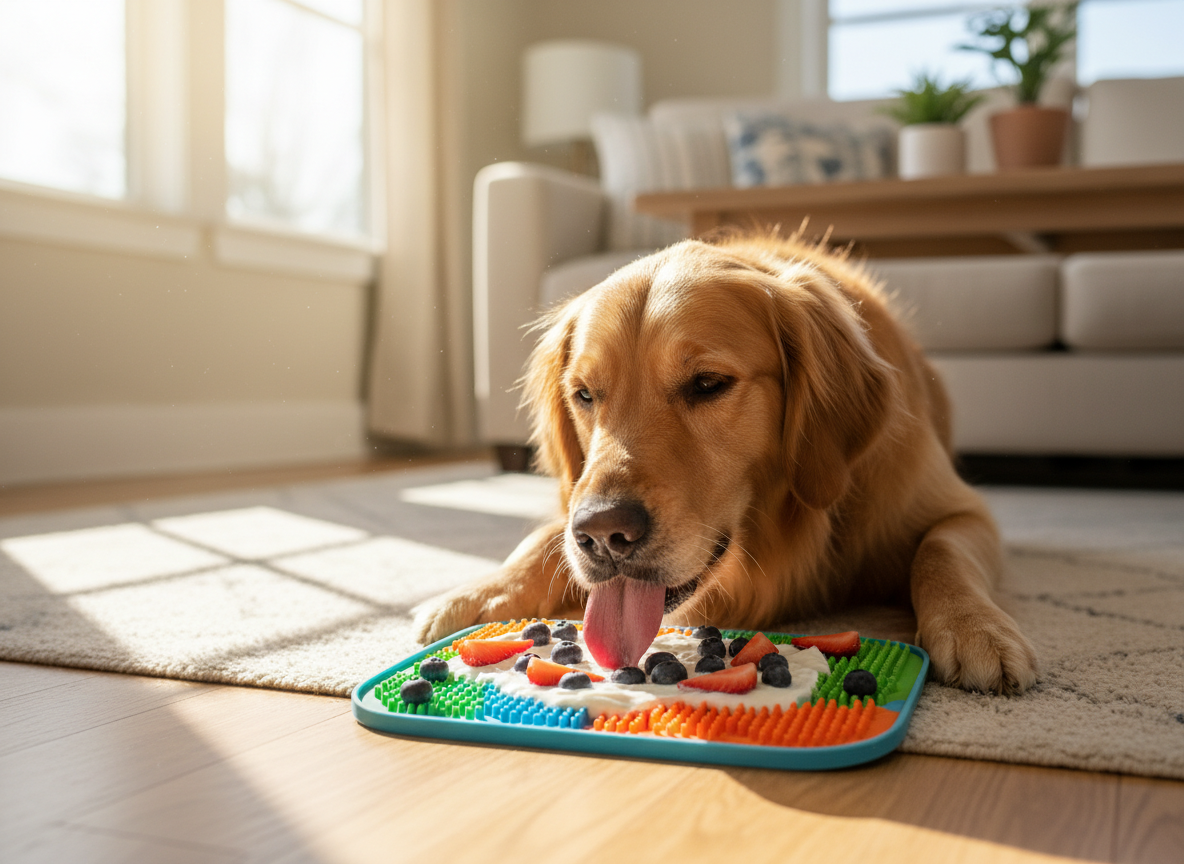 13 Calming Lick Mat Recipes for Anxiety to Soothe Your Dog