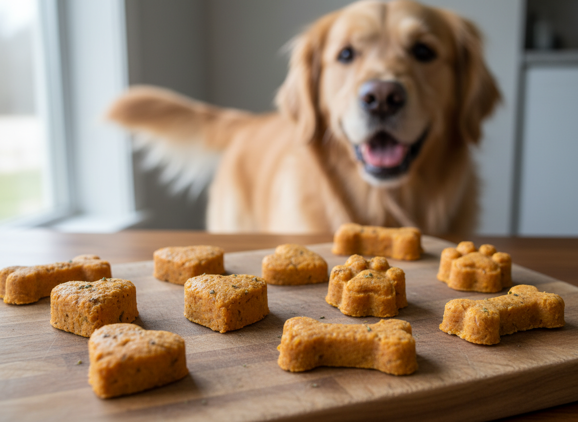 13 Crunchy Canned Tuna and Sweet Potato Dog Treats