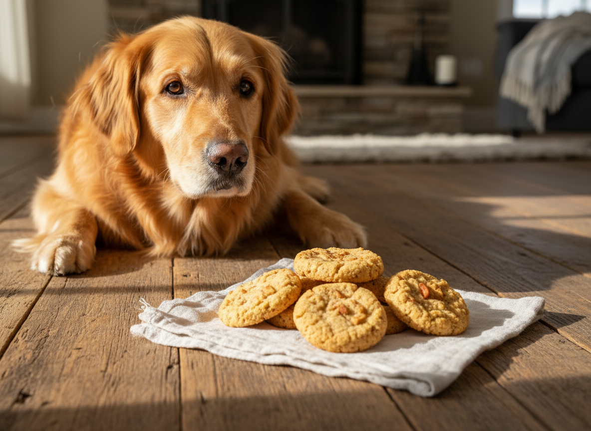 13 Crunchy Cinnamon And Apple Dog Cookies