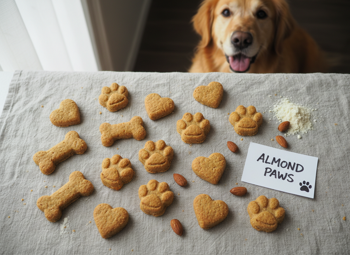 13 Nutty Almond Flour Dog Biscuits Your Pup Will Love