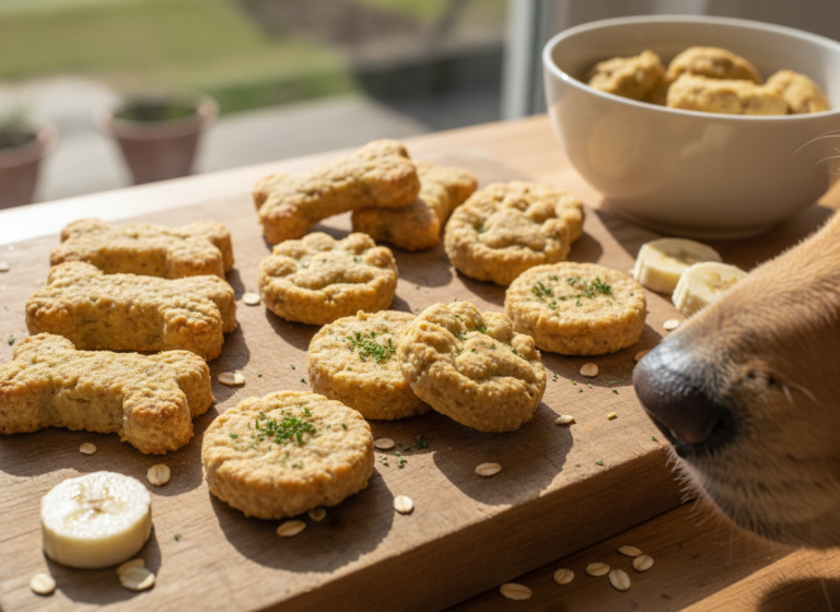13 Simple Banana And Oat Dog Treats With 3 Ingredients