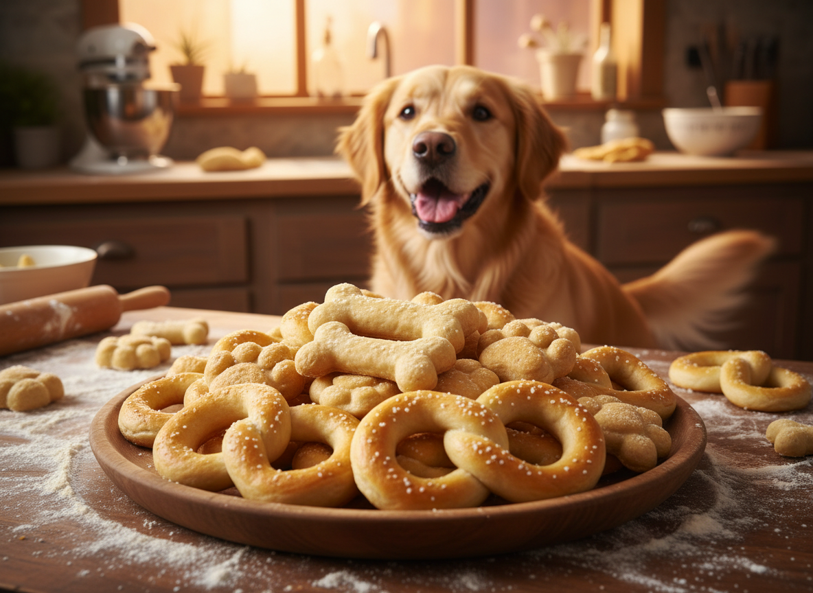 13 Soft Homemade Dog Pretzels Without Salt