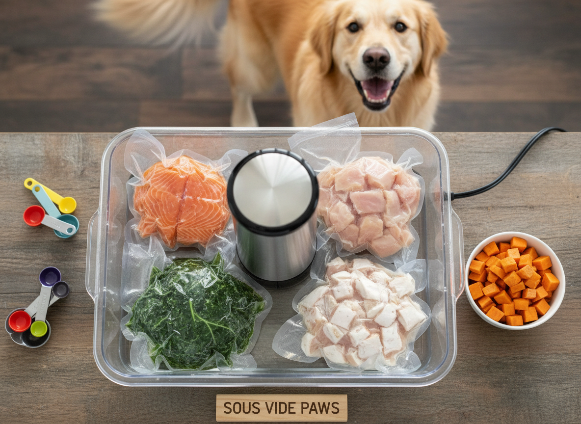 13 Sous Vide Dog Food Recipes (Nutrient Locking Method)