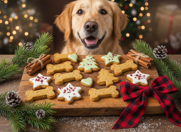 21 Festive Dog Friendly Christmas Cookies for Holiday Gifting