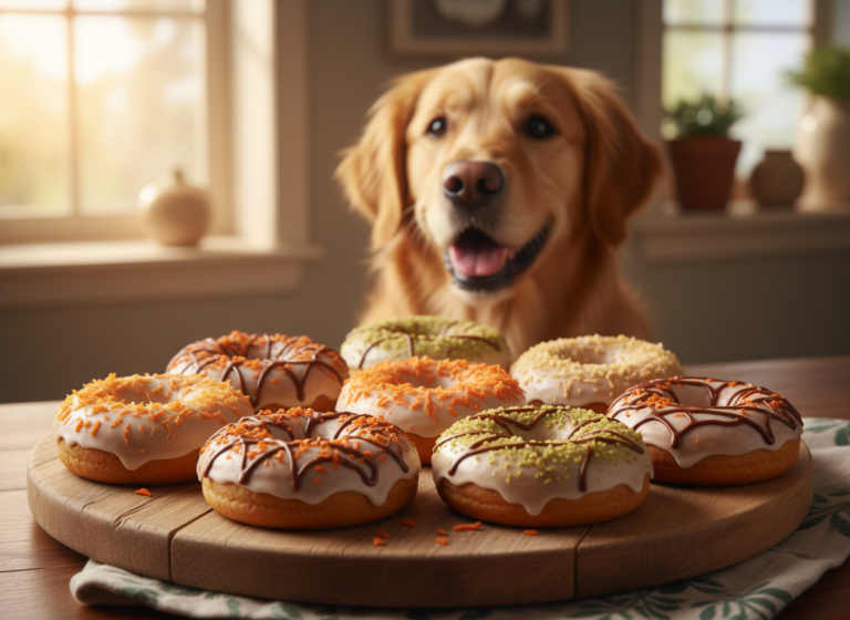 7 Adorable Carrot and Apple Dog Donuts