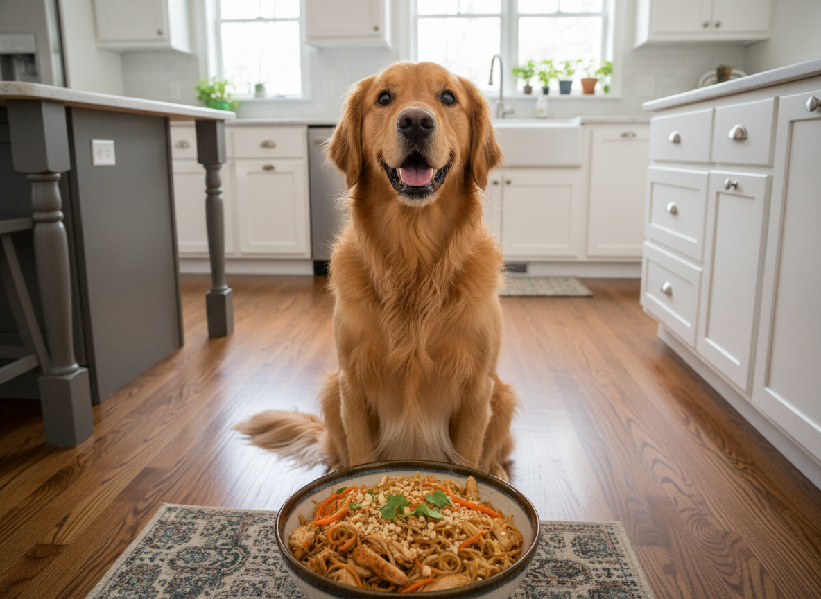 7 Dog Friendly Pad Thai Recipes (Safe Noodles & Peanuts)