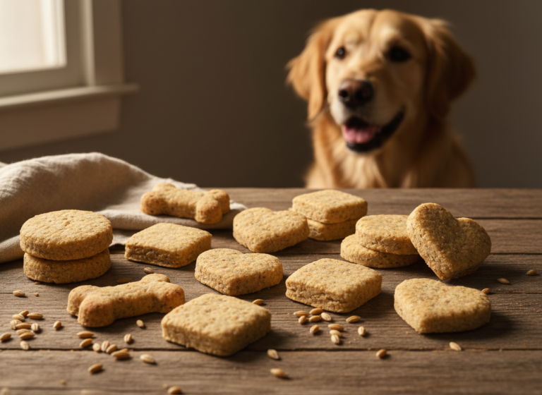 7 Fiber-Rich Barley Flour Dog Biscuits