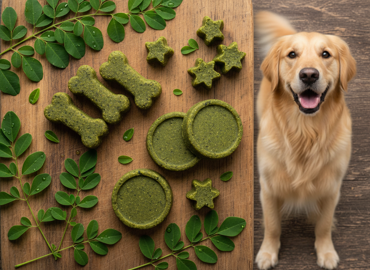 7 Green Superfood Moringa Dog Treats to Boost Immunity