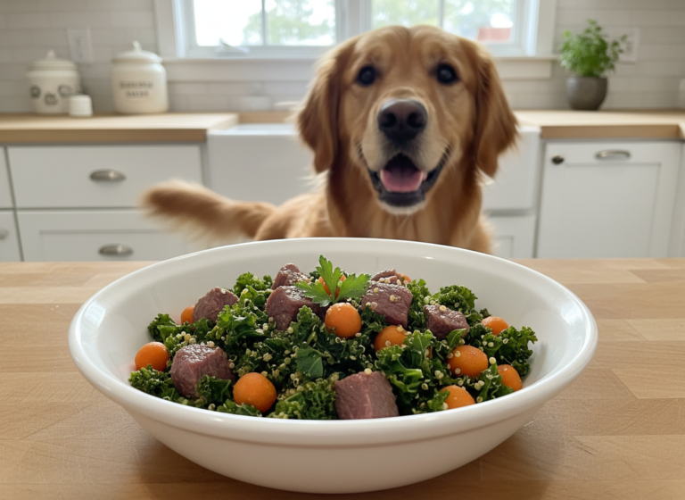7 Hypoallergenic Venison and Kale Dog Food Recipes