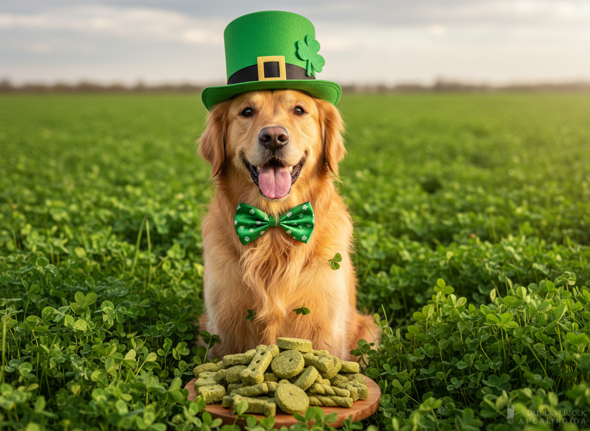 7 Lucky St Patrick's Day Dog Treats (Naturally Green)