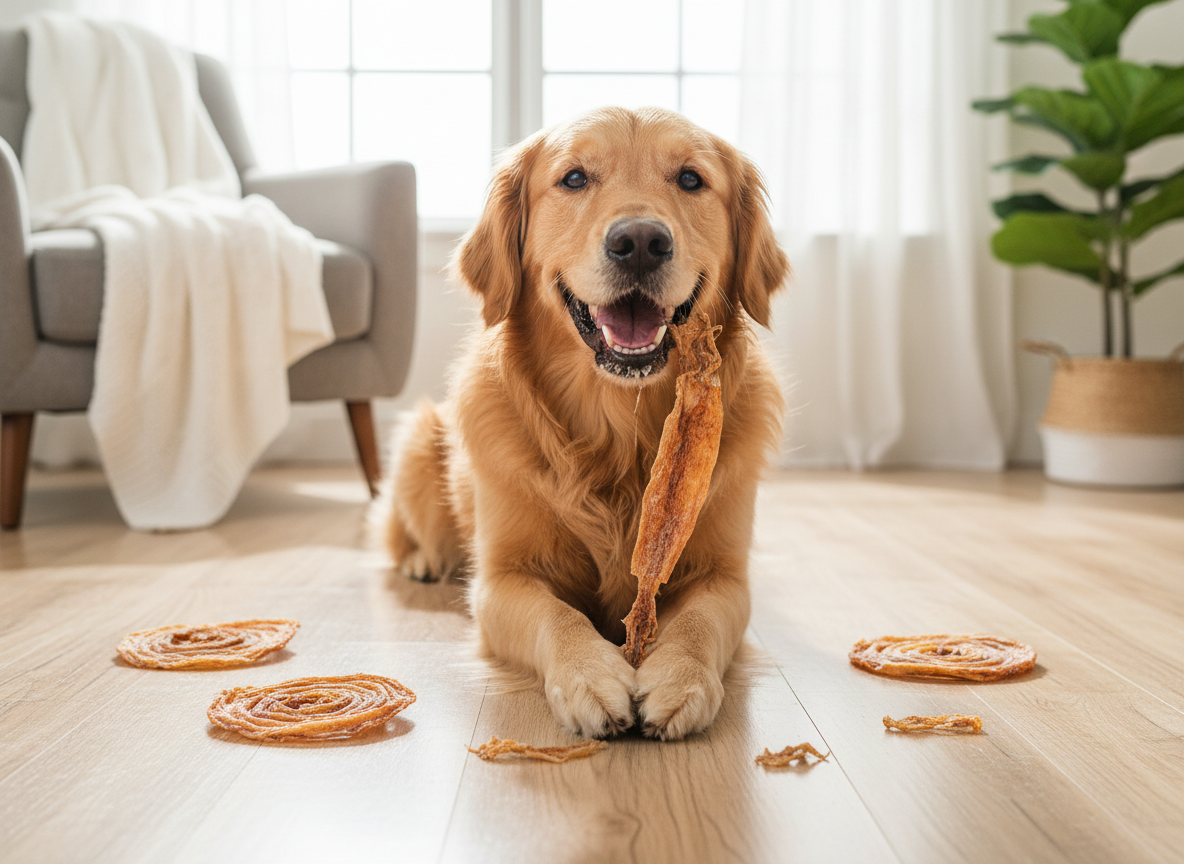 7 Natural Dried Squid for Dogs Chews (Easy Preparation)