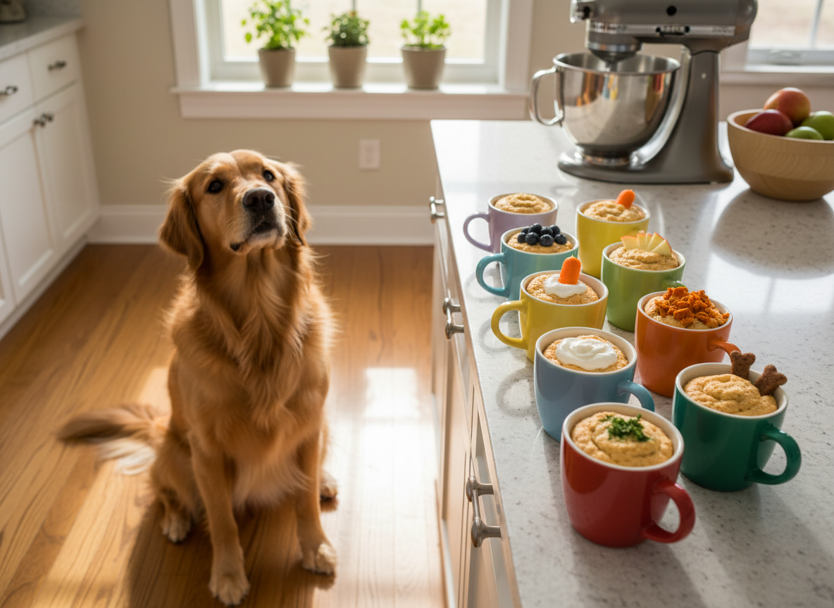 7 Quick Microwave Mug Cake for Dogs Recipes Ready in Minutes
