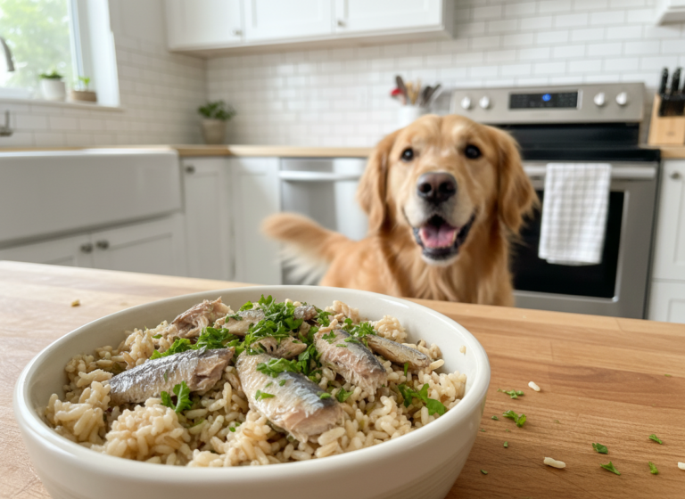 7 Sardine and Rice Dog Food Recipes for Omega-3s