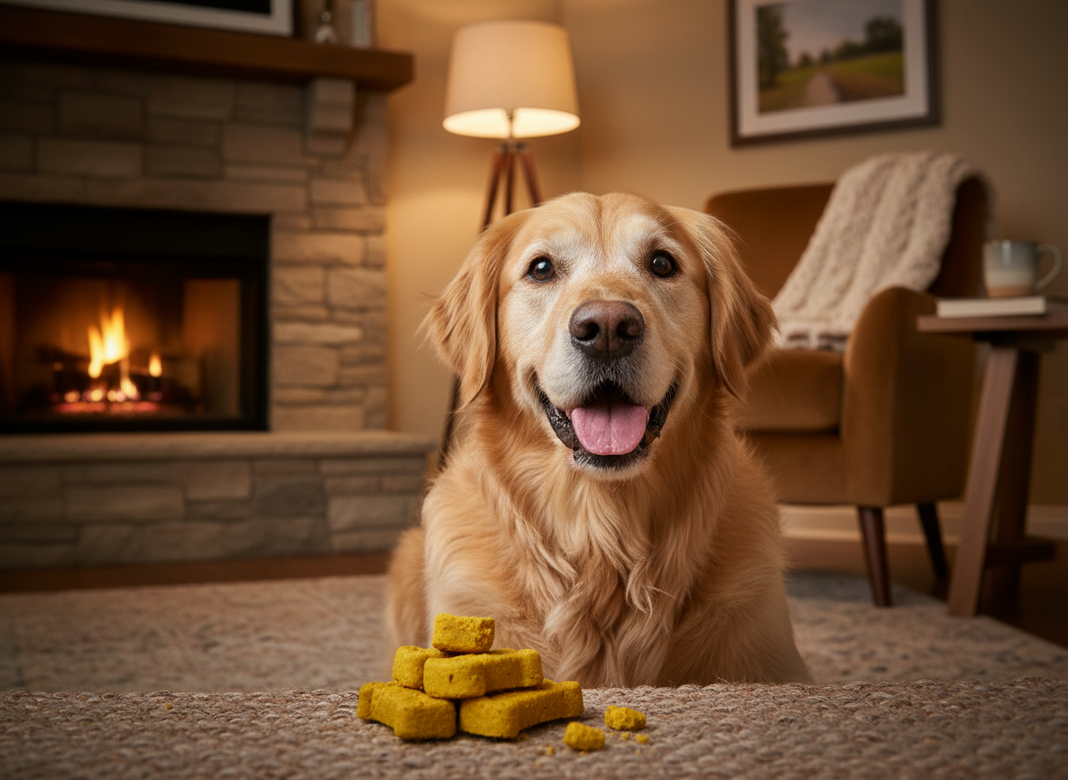 9 Anti-Inflammatory Turmeric Dog Treats for Senior Joint Health